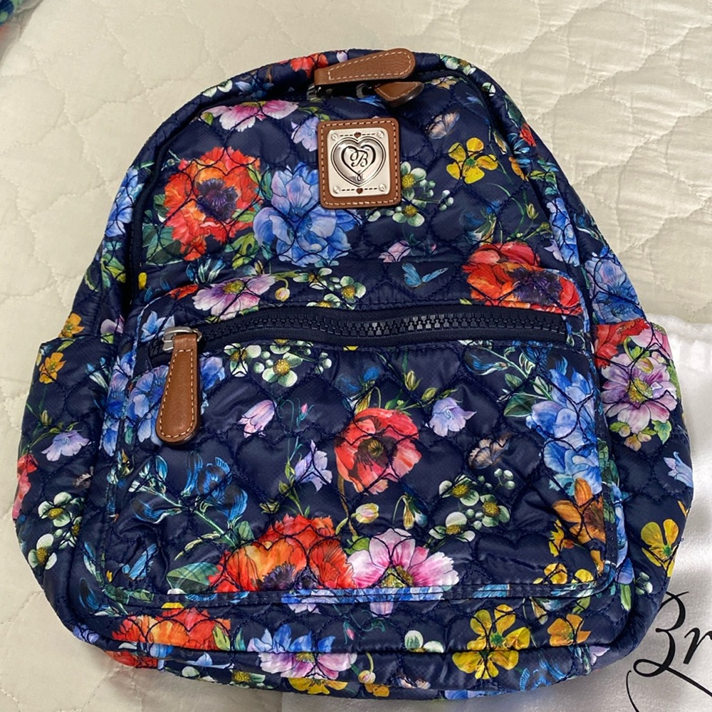 Brighton Kingston floral backpack new with tags